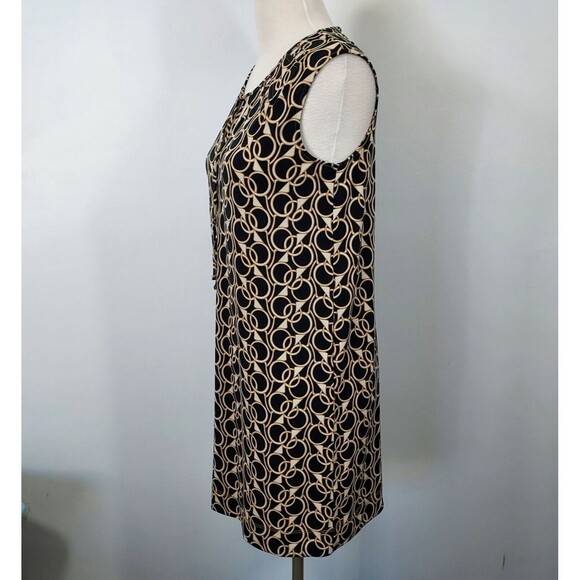 Banana Republic Factory Dress Medium Cut Out Sleeveless Stretch Tie Front Short - Picture 5 of 12